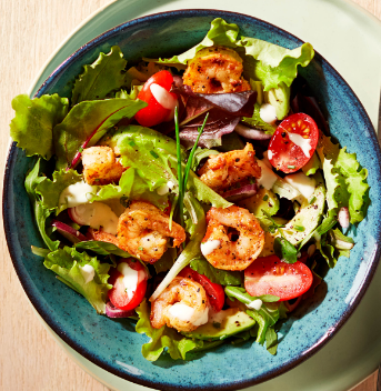 Scampi salade