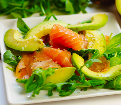 Salade zalm & avocado