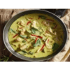 Groen Curry met Scampi